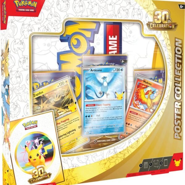 Pokémon 30th Celebration Poster Collection Pre-order